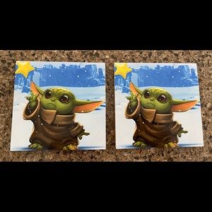 Baby Yoda Coasters